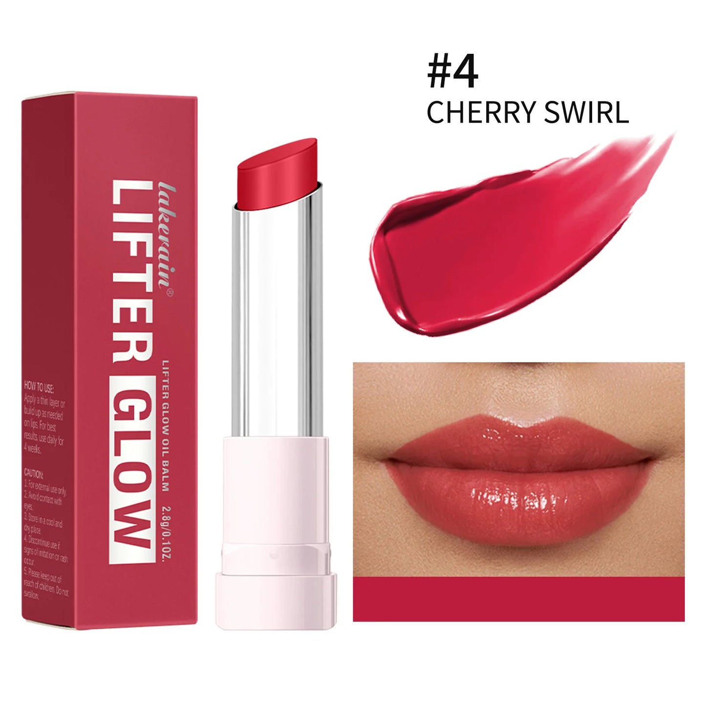 Glaze Oil Balm with Hyaluronic Acid and Hydrating Oil Blend Lip Balm