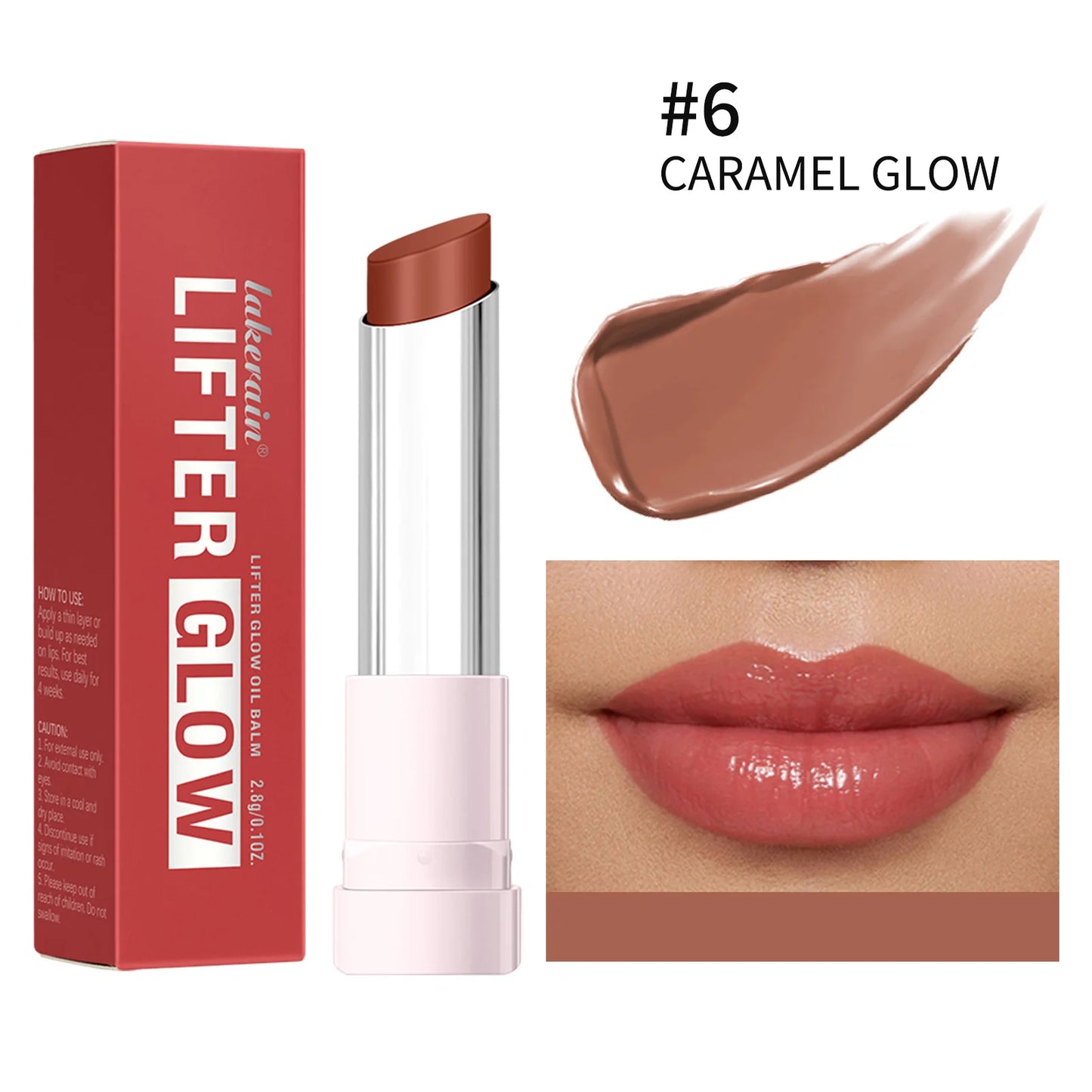 Glaze Oil Balm with Hyaluronic Acid and Hydrating Oil Blend Lip Balm